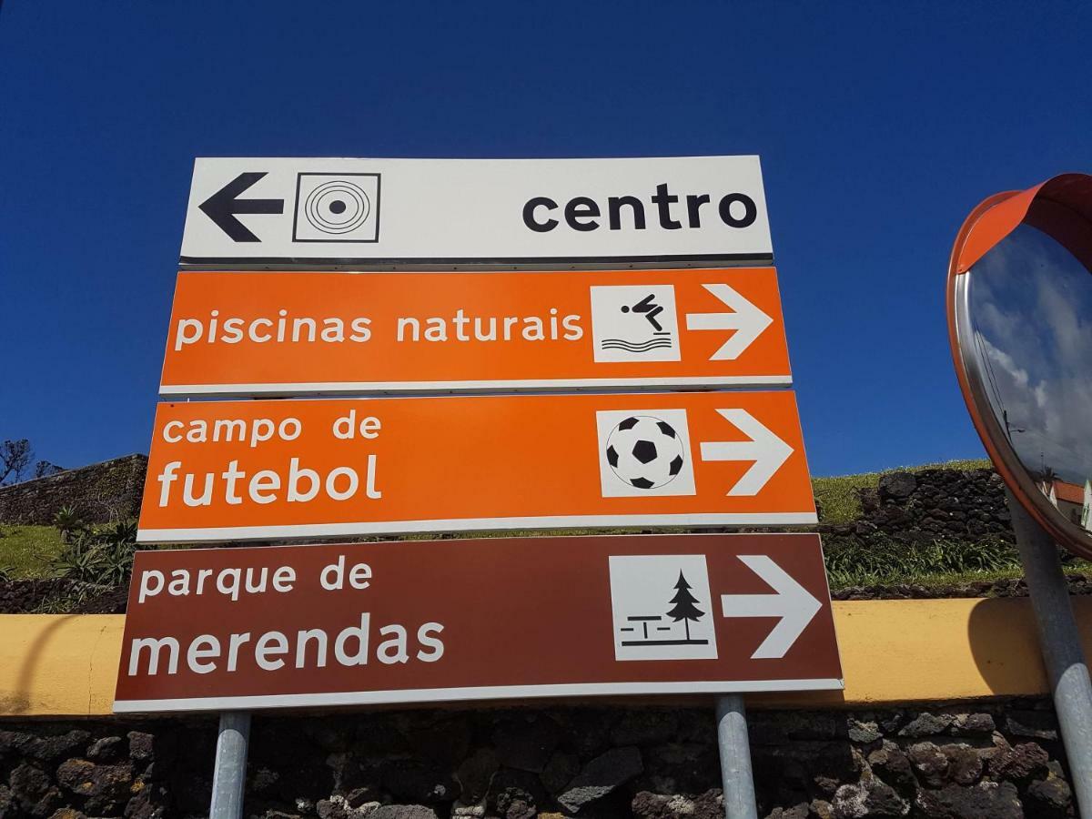Seaside Azores Villa With Natural Pool, Terrace & Barbecue Capelas Buitenkant foto