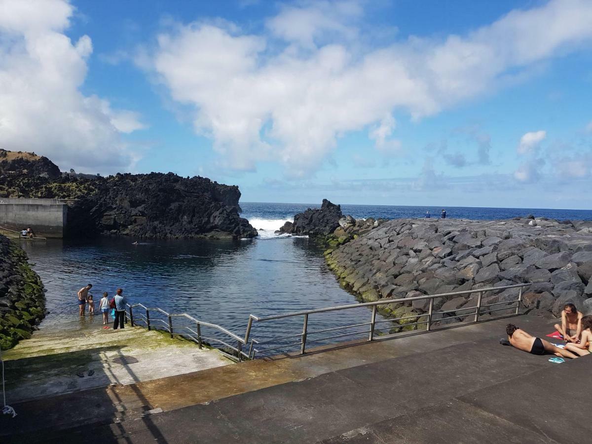 Seaside Azores Villa With Natural Pool, Terrace & Barbecue Capelas Buitenkant foto