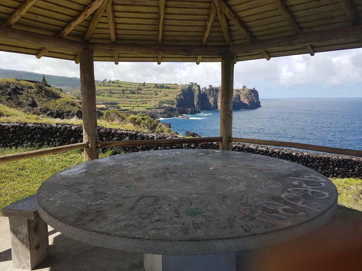 Seaside Azores Villa With Natural Pool, Terrace & Barbecue Capelas Buitenkant foto