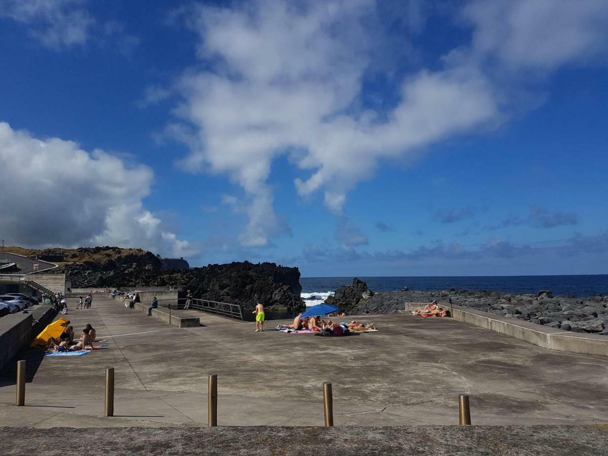 Seaside Azores Villa With Natural Pool, Terrace & Barbecue Capelas Buitenkant foto